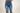Straight Denim Jeans with Distressing * Final Sale *