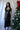 Satin Contrast Tie Dress