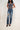 Straight Denim Jeans with Distressing * Final Sale *