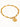 Leah 18k Gold Large Coin and Pearl Chain Necklace *Final Sale*