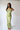 Green Zebra Swirl Strapless Maxi