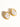 Yasmin 18K Gold Non-Tarnish Classic Pearl Round Earring * Final Sale*