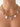 Riela 18K Gold Non-Tarnish Ceramic Floral Chain Necklace * Final Sale*
