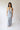 Blue Toile Lace Maxi Dress