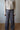 Charcoal Checkered Wide Leg Lounge Pant