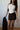 Chocolate Belted Vegan Suede Mini Skirt (part of a set)