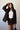 Chocolate Vegan Suede Button Front Jacket