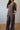 Chocolate Pinstripe Pleated Wide Leg Pants