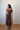 Cocoa Off Shoulder Ruched Midi Dress