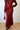 Burgundy Ribbed Knit Maxi Skirt (part of a set)